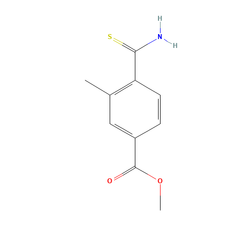methyl 4-carbamothioyl-3-methylbenzoate (CAS: 943917-33-7) - Related Chemical Product