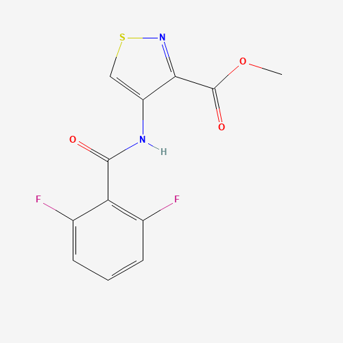 methyl 4-[(2,6-difluorobenzoyl)amino]-1,2-thiazole-3-carboxylate (CAS: 896723-24-3) - Related Chemical Product
