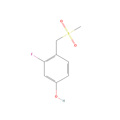 3-fluoro-4-(methylsulfonylmethyl)phenol (CAS: 1037776-17-2) - Related Chemical Product