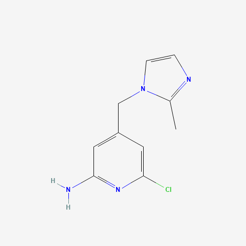 6-chloro-4-[(2-methylimidazol-1-yl)methyl]pyridin-2-amine (CAS: 1334294-30-2) - Related Chemical Product