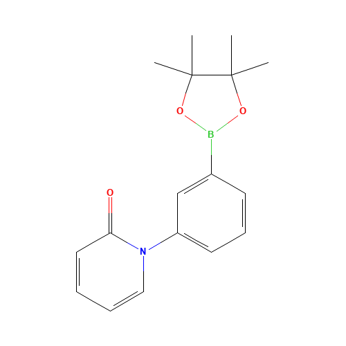 1-[3-(4,4,5,5-tetramethyl-1,3,2-dioxaborolan-2-yl)phenyl]pyridin-2-one (CAS: 1314390-38-9) - Related Chemical Product