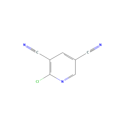 2-chloropyridine-3,5-dicarbonitrile (CAS: 172208-08-1) - Related Chemical Product