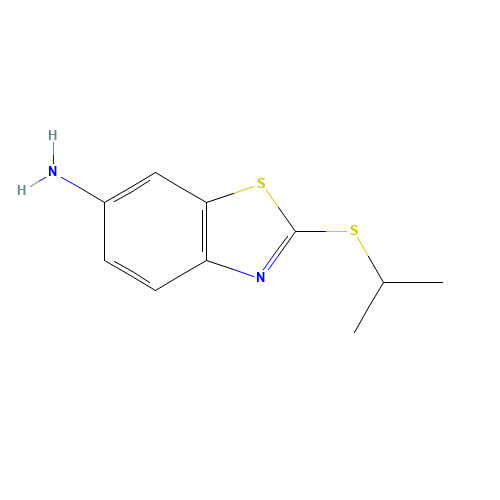 2-propan-2-ylsulfanyl-1,3-benzothiazol-6-amine (CAS: 64350-93-2) - Related Chemical Product