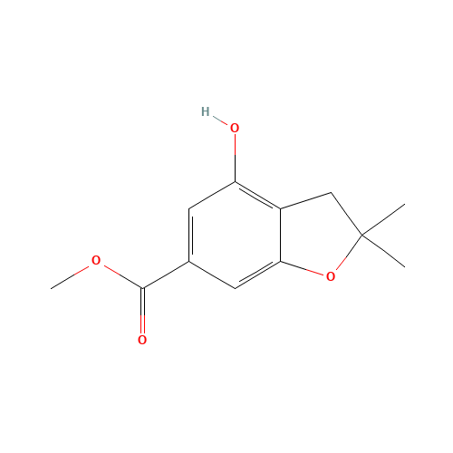 methyl 4-hydroxy-2,2-dimethyl-3H-1-benzofuran-6-carboxylate (CAS: 955884-97-6) - Related Chemical Product