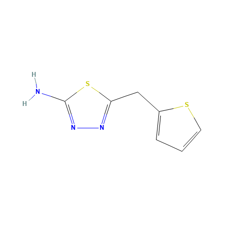 5-(thiophen-2-ylmethyl)-1,3,4-thiadiazol-2-amine (CAS: 299933-43-0) - Related Chemical Product