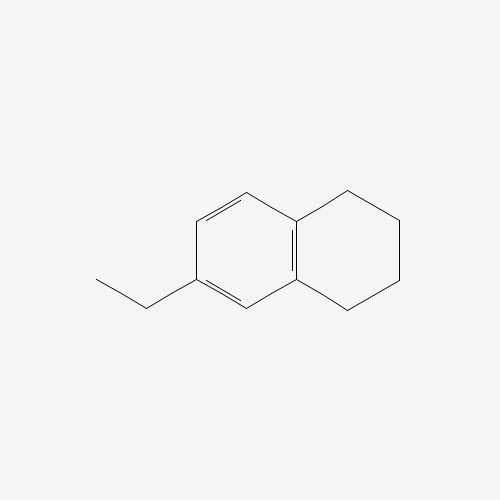 6-ethyl-1,2,3,4-tetrahydronaphthalene (CAS: 22531-20-0) - Chemical Structure and Molecular Formula 