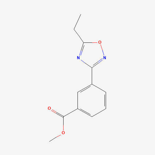 methyl 3-(5-ethyl-1,2,4-oxadiazol-3-yl)benzoate (CAS: 1166756-75-7) - Related Chemical Product