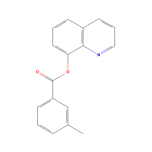 quinolin-8-yl 3-methylbenzoate (CAS: 13607-26-6) - Related Chemical Product