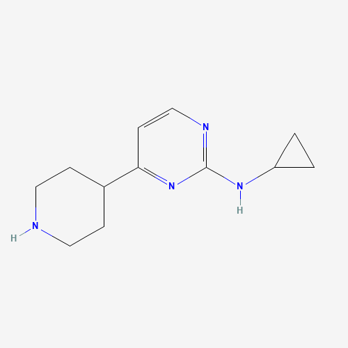 N-cyclopropyl-4-piperidin-4-ylpyrimidin-2-amine (CAS: 1439992-19-4) - Related Chemical Product