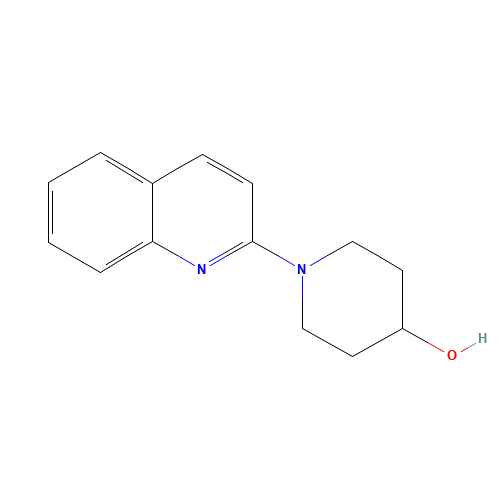 1-quinolin-2-ylpiperidin-4-ol (CAS: 864434-72-0) - Related Chemical Product