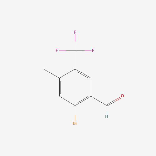 2-bromo-4-methyl-5-(trifluoromethyl)benzaldehyde (CAS: 1350761-21-5) - Related Chemical Product