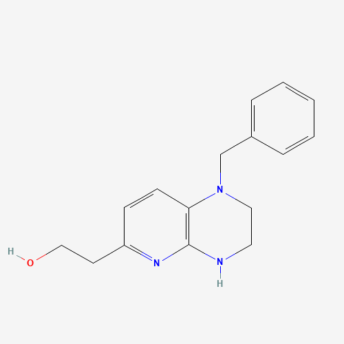 2-(1-benzyl-3,4-dihydro-2H-pyrido[2,3-b]pyrazin-6-yl)ethanol (CAS: 721921-45-5) - Related Chemical Product