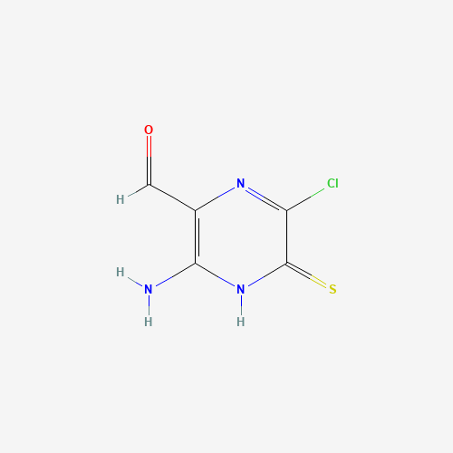 2-amino-5-chloro-6-sulfanylidene-1H-pyrazine-3-carbaldehyde (CAS: 97132-06-4) - Related Chemical Product