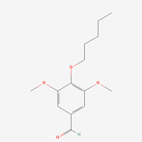 3,5-dimethoxy-4-pentoxybenzaldehyde (CAS: 195506-14-0) - Related Chemical Product