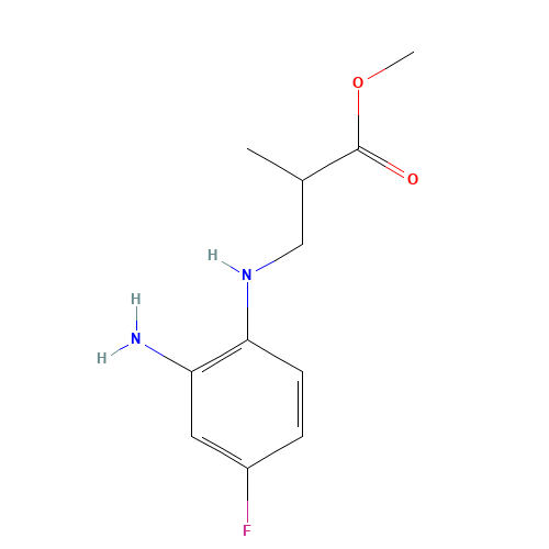 methyl 3-(2-amino-4-fluoroanilino)-2-methylpropanoate (CAS: 1407834-07-4) - Related Chemical Product