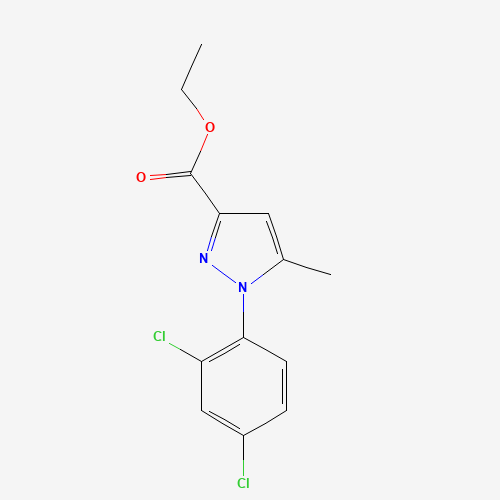 ethyl 1-(2,4-dichlorophenyl)-5-methylpyrazole-3-carboxylate (CAS: 126067-40-1) - Related Chemical Product