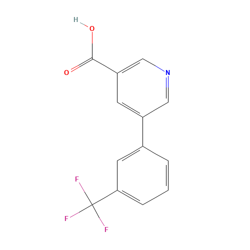 5-[3-(trifluoromethyl)phenyl]pyridine-3-carboxylic acid (CAS: 893740-46-0) - Related Chemical Product