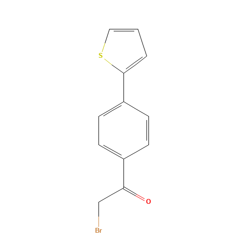 2-bromo-1-(4-thiophen-2-ylphenyl)ethanone (CAS: 128746-80-5) - Related Chemical Product