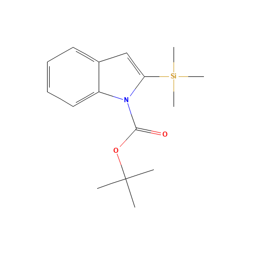 tert-butyl 2-trimethylsilylindole-1-carboxylate (CAS: 146337-49-7) - Related Chemical Product