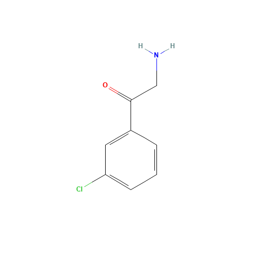 2-amino-1-(3-chlorophenyl)ethanone;hydrochloride (CAS: 606489-85-4) - Related Chemical Product
