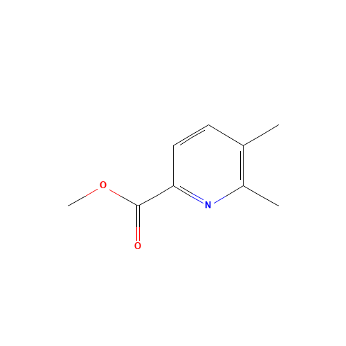 methyl 5,6-dimethylpyridine-2-carboxylate (CAS: 153646-64-1) - Chemical Structure and Molecular Formula 