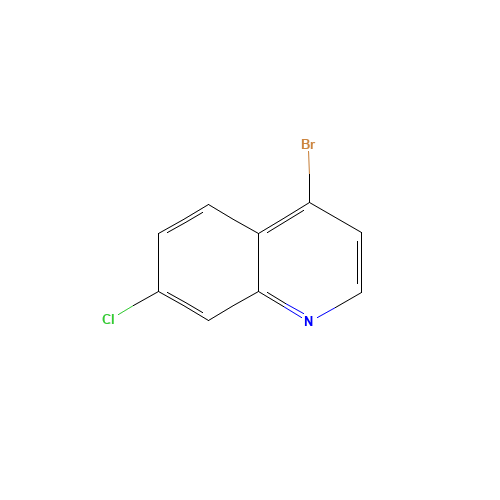 4-bromo-7-chloroquinoline (CAS: 98519-65-4) - Chemical Structure and Molecular Formula 