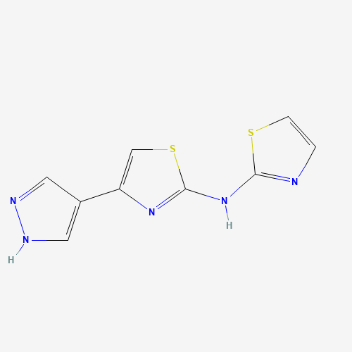 4-(1H-pyrazol-4-yl)-N-(1,3-thiazol-2-yl)-1,3-thiazol-2-amine (CAS: 1235313-04-8) - Related Chemical Product