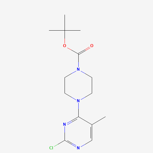 tert-butyl 4-(2-chloro-5-methylpyrimidin-4-yl)piperazine-1-carboxylate (CAS: 1538605-53-6) - Related Chemical Product