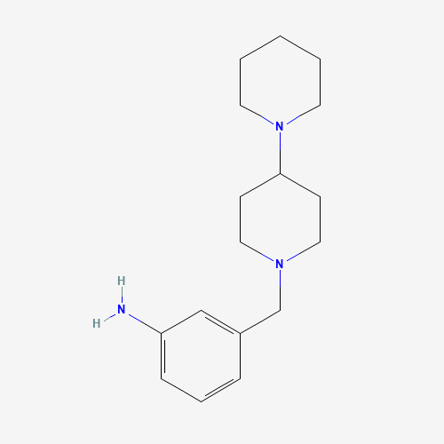 3-[(4-piperidin-1-ylpiperidin-1-yl)methyl]aniline (CAS: 1307552-29-9) - Related Chemical Product