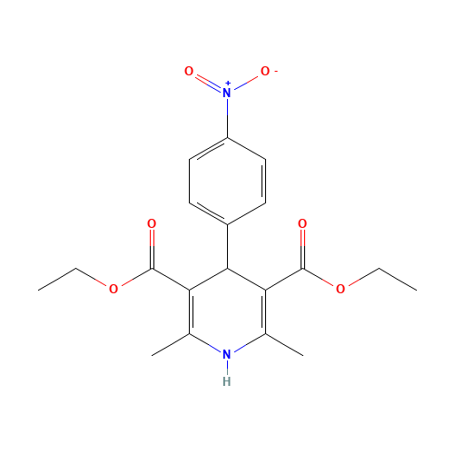 diethyl 2,6-dimethyl-4-(4-nitrophenyl)-1,4-dihydropyridine-3,5-dicarboxylate (CAS: 21881-54-9) - Related Chemical Product