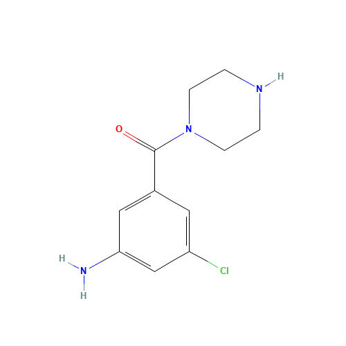 (3-amino-5-chlorophenyl)-piperazin-1-ylmethanone (CAS: 1391827-05-6) - Related Chemical Product