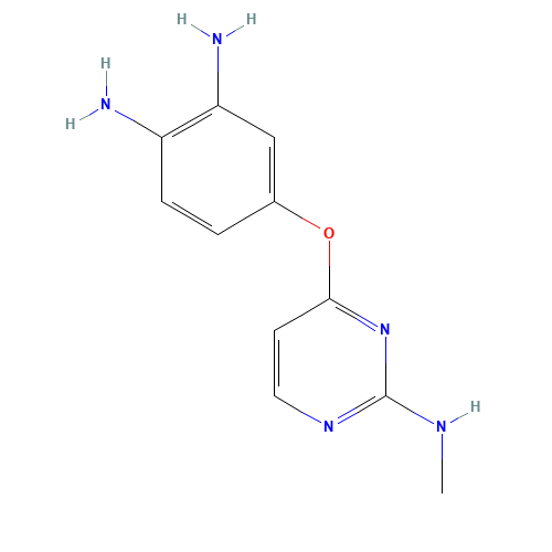 4-[2-(methylamino)pyrimidin-4-yl]oxybenzene-1,2-diamine (CAS: 769961-35-5) - Related Chemical Product