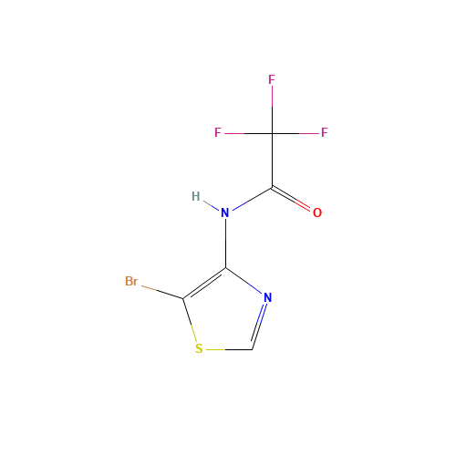 N-(5-bromo-1,3-thiazol-4-yl)-2,2,2-trifluoroacetamide (CAS: 1211593-45-1) - Related Chemical Product