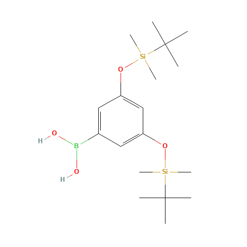 [3,5-bis[[tert-butyl(dimethyl)silyl]oxy]phenyl]boronic acid (CAS: 350035-52-8) - Related Chemical Product