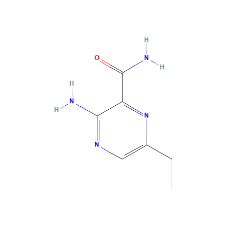 3-amino-6-ethylpyrazine-2-carboxamide (CAS: 1129-11-9) - Related Chemical Product