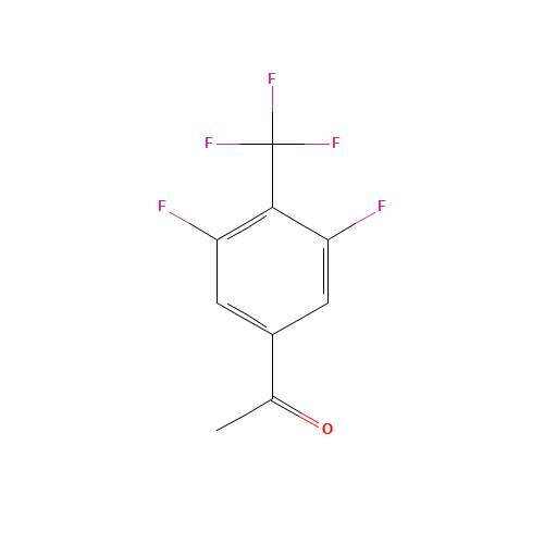 1-[3,5-difluoro-4-(trifluoromethyl)phenyl]ethanone (CAS: 1189359-39-4) - Related Chemical Product