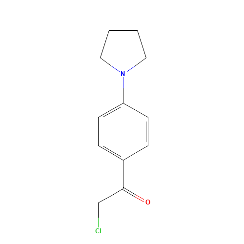 2-chloro-1-(4-pyrrolidin-1-ylphenyl)ethanone (CAS: 1313911-66-8) - Related Chemical Product
