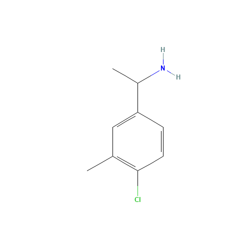 1-(4-chloro-3-methylphenyl)ethanamine (CAS: 105321-53-7) - Related Chemical Product