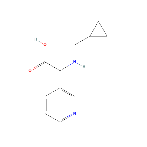 2-(cyclopropylmethylamino)-2-pyridin-3-ylacetic acid (CAS: 1218026-88-0) - Related Chemical Product