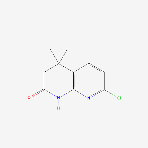 7-chloro-4,4-dimethyl-1,3-dihydro-1,8-naphthyridin-2-one (CAS: 1303588-33-1) - Related Chemical Product