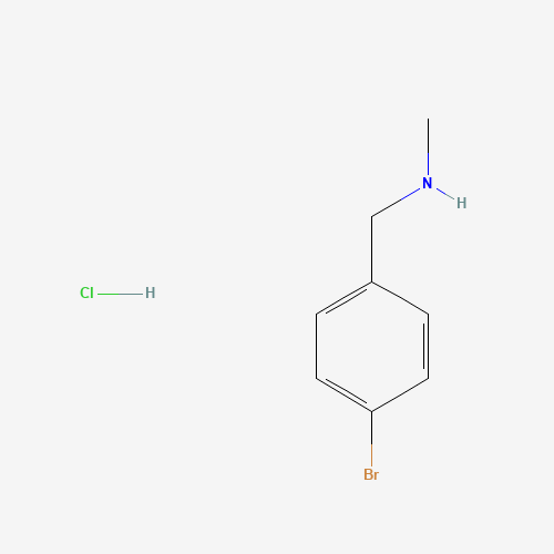 1-(4-bromophenyl)-N-methylmethanamine;hydrochloride (CAS: 874-73-7) - Related Chemical Product