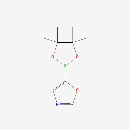 5-(4,4,5,5-tetramethyl-1,3,2-dioxaborolan-2-yl)-1,3-oxazole (CAS: 942070-84-0) - Related Chemical Product