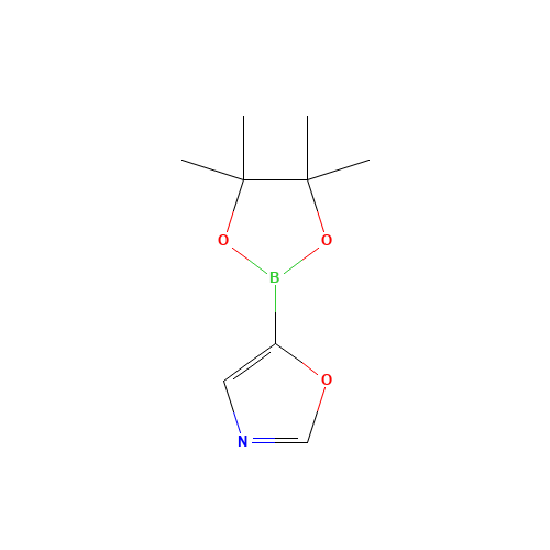 5-(4,4,5,5-tetramethyl-1,3,2-dioxaborolan-2-yl)-1,3-oxazole (CAS: 942070-84-0) - Related Chemical Product
