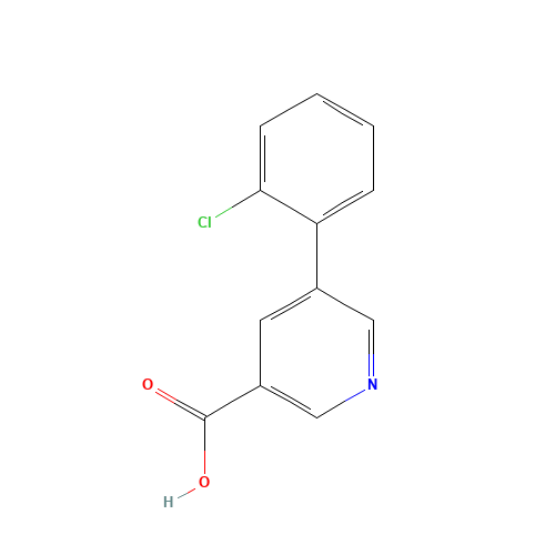 5-(2-chlorophenyl)pyridine-3-carboxylic acid (CAS: 893735-02-9) - Related Chemical Product