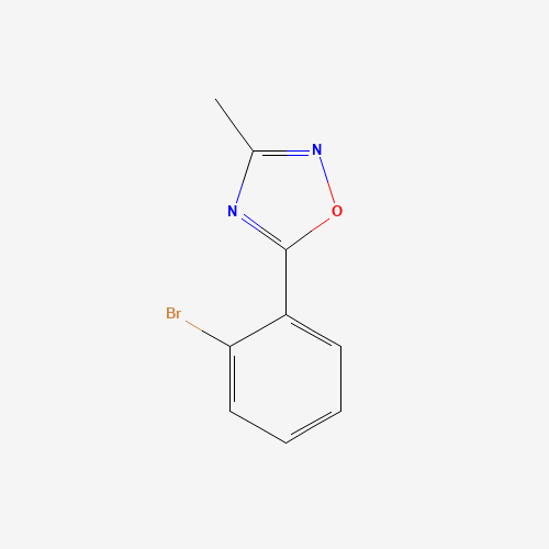 5-(2-bromophenyl)-3-methyl-1,2,4-oxadiazole (CAS: 375857-64-0) - Related Chemical Product