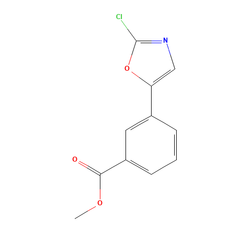 methyl 3-(2-chloro-1,3-oxazol-5-yl)benzoate (CAS: 1420466-24-5) - Related Chemical Product