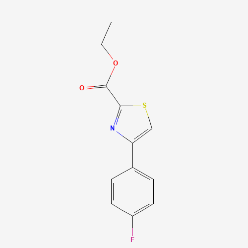 ethyl 4-(4-fluorophenyl)-1,3-thiazole-2-carboxylate (CAS: 886366-37-6) - Related Chemical Product