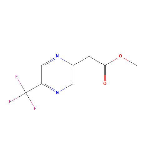 methyl 2-[5-(trifluoromethyl)pyrazin-2-yl]acetate (CAS: 1197233-56-9) - Related Chemical Product