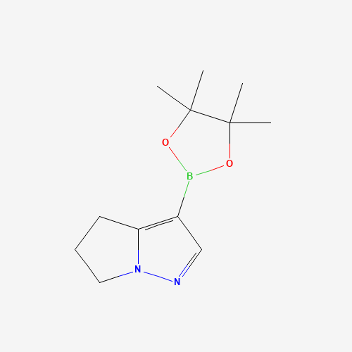 3-(4,4,5,5-tetramethyl-1,3,2-dioxaborolan-2-yl)-5,6-dihydro-4H-pyrrolo[1,2-b]pyrazole (CAS: 1314138-13-0) - Related Chemical Product