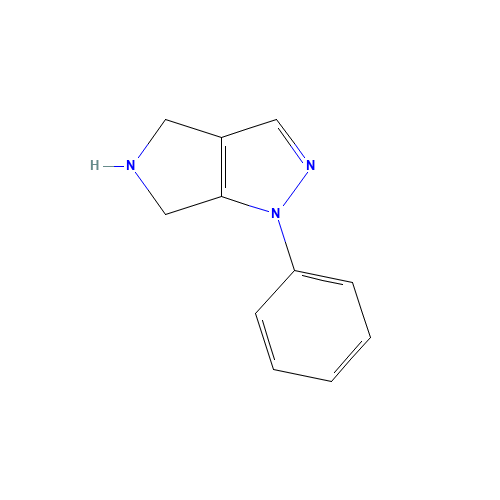 1-phenyl-5,6-dihydro-4H-pyrrolo[3,4-c]pyrazole (CAS: 1350652-35-5) - Related Chemical Product